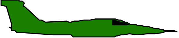 The image shows a green line on top of another grayish line against an indistinct background with no other discernible features to provide context for what is depicted in this small clip-art image.