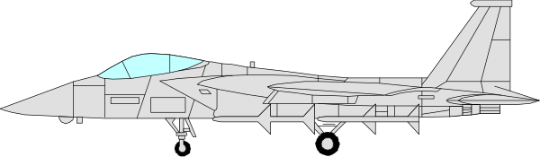 The image shows a fighter jet with an open canopy on top of it parked at night under dark skies against a gray background.