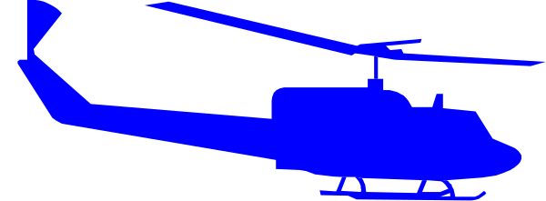 The image shows a blue helicopter with its rotors stopped on top of an aircraft carrier deck at nighttime.