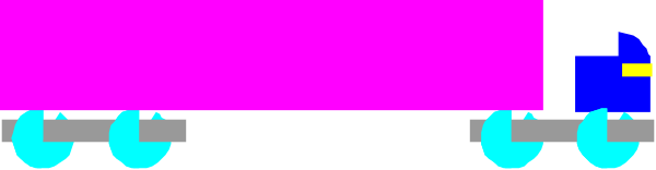 The image shows a purple object with blue dots on it against a grey background.