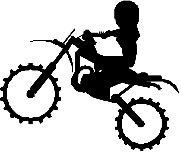 The image shows a black background with six white circular shapes arranged vertically from left to right at varying heights above each other.