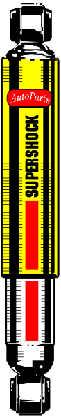 The image shows a blurry photograph of an object with text on it that reads "SUNNY D" overlaid in yellow font against a dark background; there is also some red coloring at one end, but no other discernible details can be made out due to the low resolution and lack of clarity.
