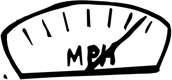 The black and white logo of a pizza place with text that reads "MPH".