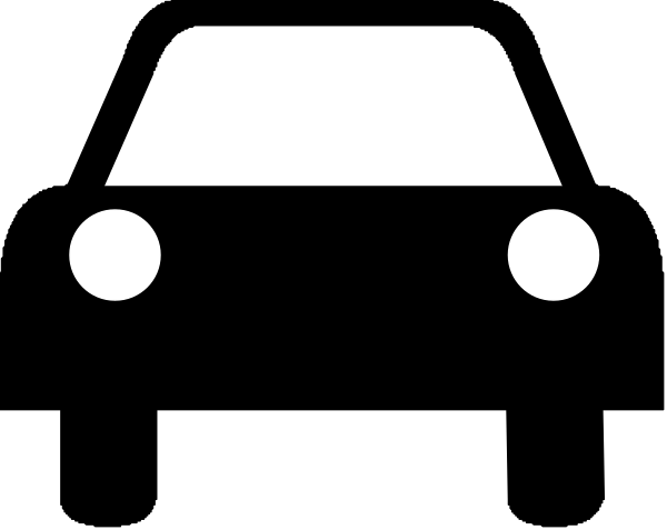 The black and white clip-art shows a simple representation of two eyes with dots for pupils on what appears to be an object resembling a mask or faceplate in front of them against a plain background, giving it a minimalist appearance.
