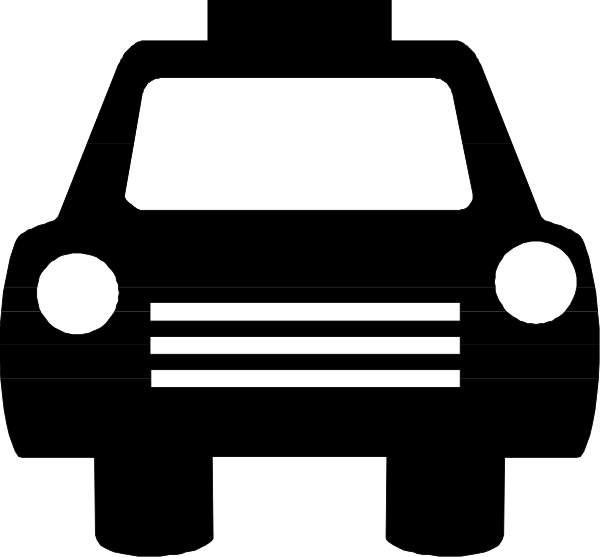 The black and white photo shows a simple geometric design with two rectangles connected by straight lines forming an L shape against a dark background.