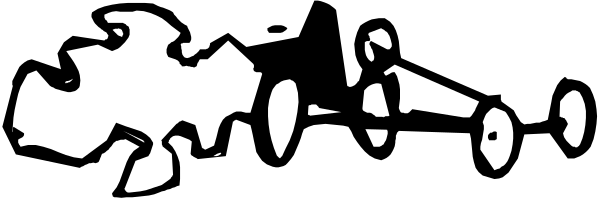 The black and white photo shows a close up of an object with multiple parts that resemble musical notes on staves; it is set against a dark background which contrasts sharply with its lighter tones.