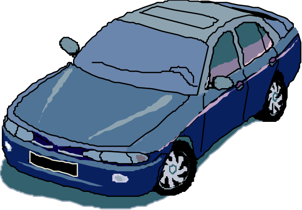 The image shows two cars parked side by side against a dark background with no visible textures on their surfaces; there is an open door of one car revealing its interior but it's too small to discern any details, and both vehicles have standard features like headlights, windows, wheels, mirrors.