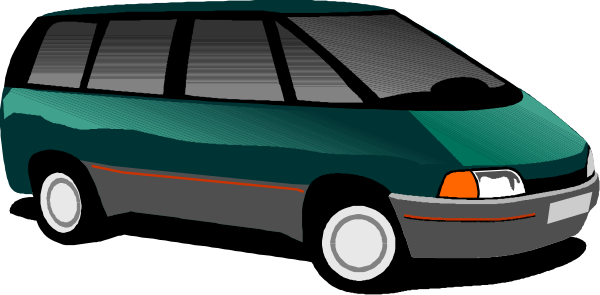 The image shows a green car with white wheels parked on an unseen surface at nighttime.