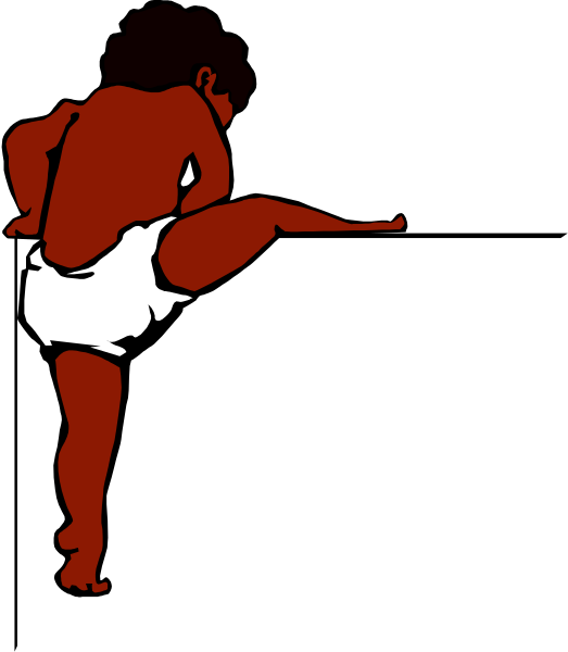 The image shows a red silhouette of an athlete performing gymnastics on black background with white text at bottom right corner that reads "Gymnastic".