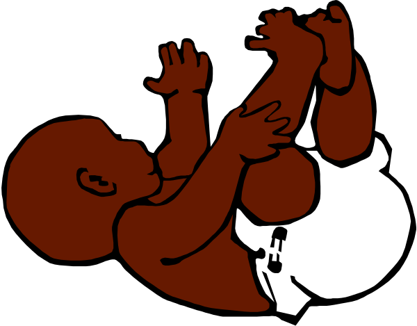 The image shows a red baby with its arms outstretched inside an incubator at what appears to be a hospital room.