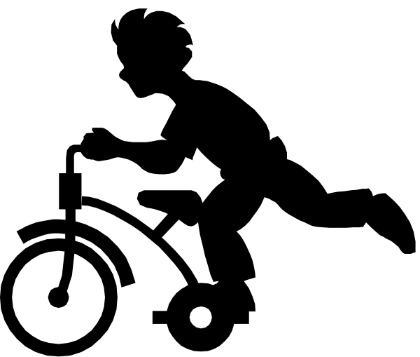 The black screen displays a white dot at its center with no other elements present.