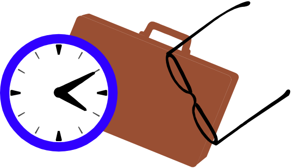 The image shows a suitcase with an alarm clock on top of it next to two clocks displaying different times; there is also a key in front of them indicating that time has been unlocked from this moment forward, and below these items is another smaller clock showing 12:05. There are no people or animals present in the image. The setting appears to be an abstract space with neutral colors as it does not depict any specific location but rather a conceptual representation of travel and time management.