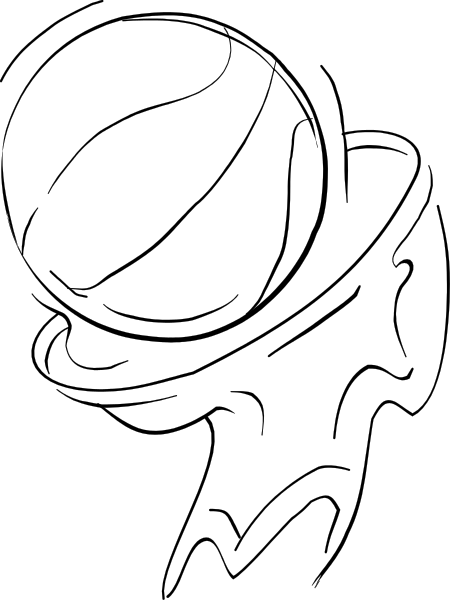 The image shows a black square on top of another gray rectangle with no discernible content within it.