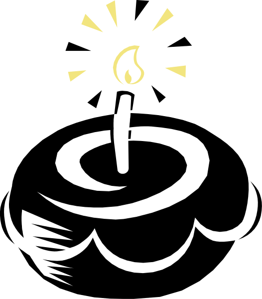 The image shows a black background with an explosion of yellow sparks emanating from what appears to be a lit match at its center.