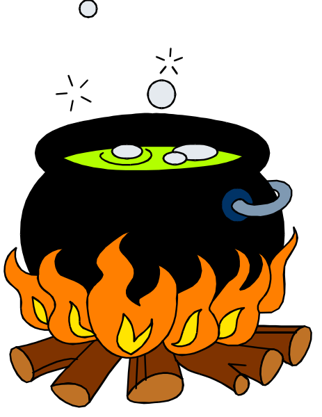 The image shows a campfire with flames at nighttime next to an egg on top of it; there's also a small alien-like creature floating above the fire in space.