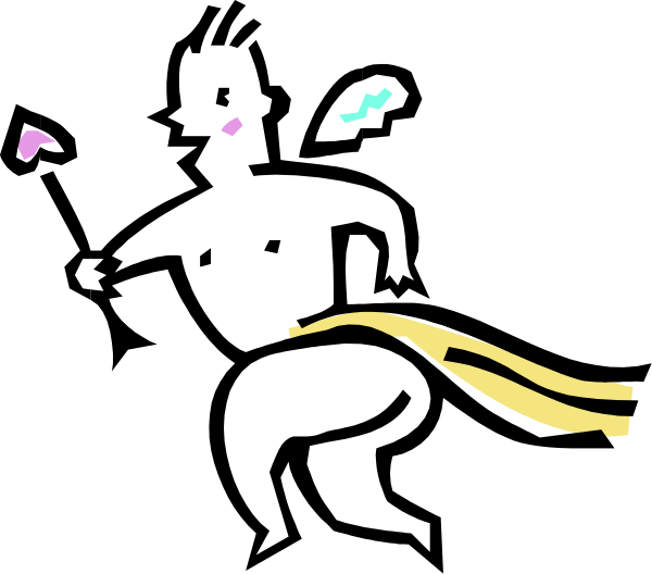 The image shows a black background with colorful abstract shapes that resemble an animal's silhouette on its side in motion against it.