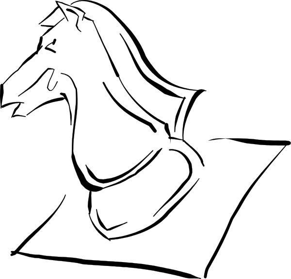 The black background of a computer screen with white text that reads "Hello World!"