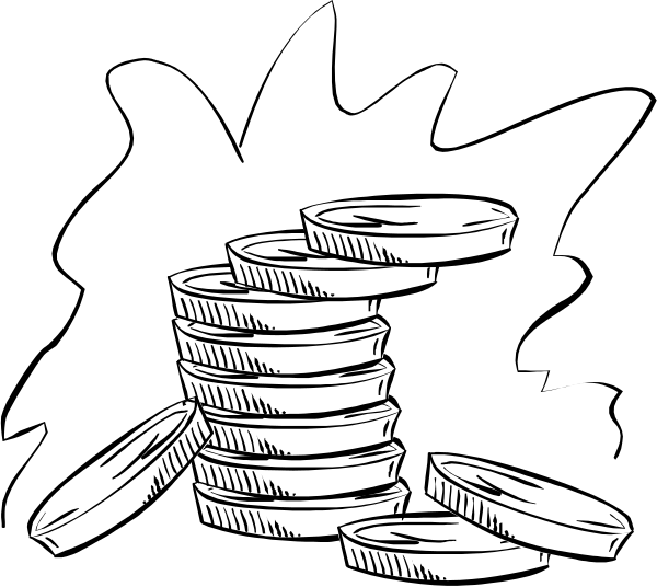 The image shows a collection of stacks with red circles on top, each stack consisting of multiple layers that alternate between orange and gray disks in ascending order from left to right against a black background.