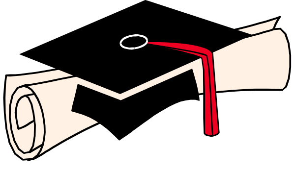 The image shows a blank piece of paper with an award ribbon attached to it on top right corner.