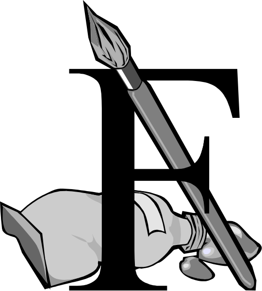 The black and white illustration shows a pen with an ink cartridge on top of it lying next to what appears to be a pencil sharpener in front of them both.
