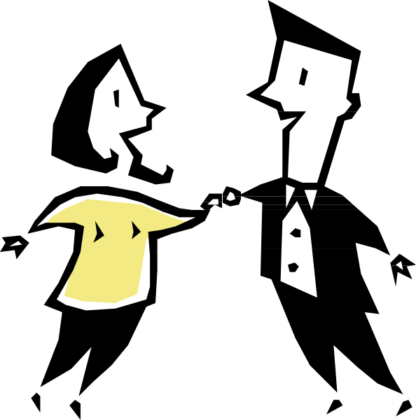 The image shows a black background with two white shapes: an umbrella on top left corner of frame and what appears to be a person's head in bottom right corner.