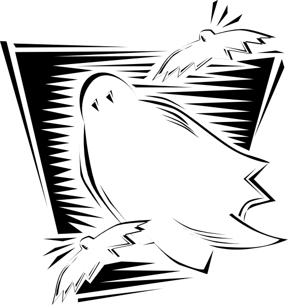 The image shows a simple black and white line drawing of three vertical rectangles with varying heights from left to right against an empty background.