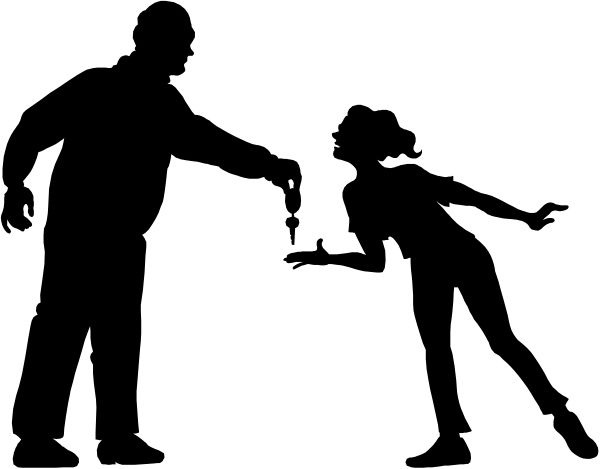 The image shows a black line with two white rectangles on either side of it against a gray background.