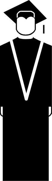 The image shows a black and white checkered pattern with two vertical lines of different lengths on either side; between these lines is an icon that resembles a person holding what appears to be a small object in their hand, which could possibly represent a smartphone or remote control due to its shape and size.