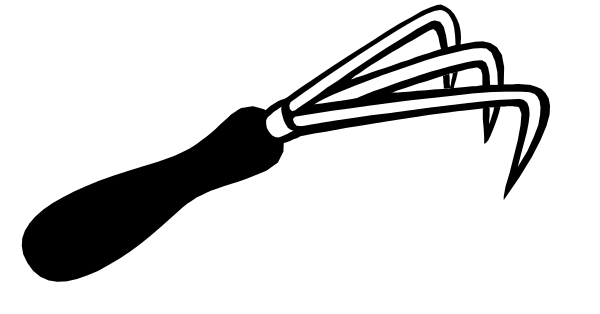 The black and white photo shows a pair of scissors with their blades open against an indistinct background that appears to be dark grey in color.