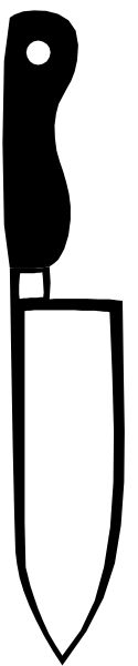 The image shows a black and white photo of two hands holding up signs with text on them against an indistinct background.