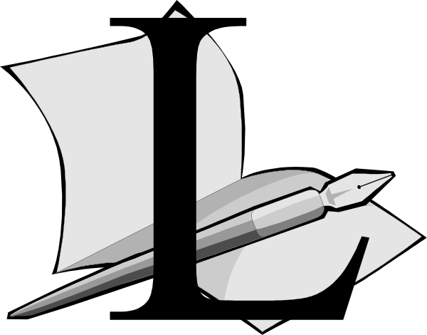 The image shows a black space with three white lines forming an abstract shape that resembles a stylized rocket ship in flight against a dark background.