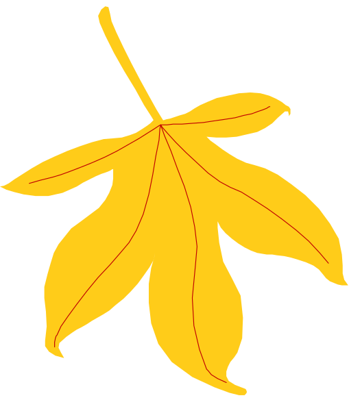 The image shows a black silhouette of an abstract flower with yellow petals against a white background on the left side.