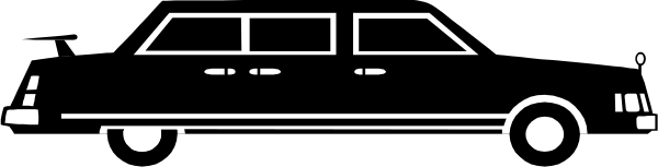 The black and white photo shows a car with two doors parked on an unseen surface at nighttime.