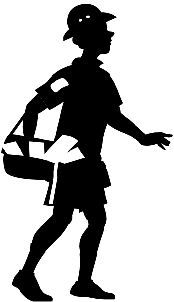 The image shows a black and white photo of an abstract pattern with geometric shapes resembling buildings on top against a dark background.