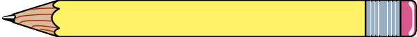 The image shows a black arrow with yellow stripes pointing to its right side against a gray background.