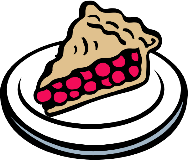 The image shows a slice of pie with red filling on top of it placed on an empty white plate against a black background.