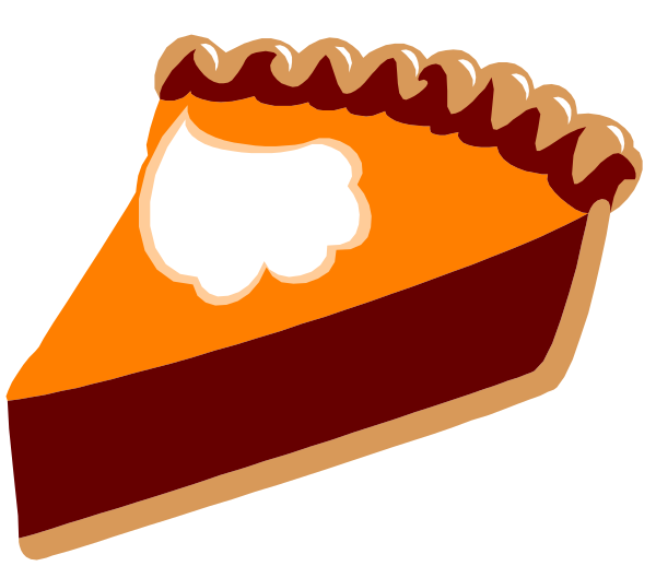 The image shows a slice of pumpkin pie with whipped cream on top next to an entire whole pie without any missing pieces in it.