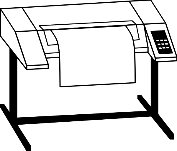 The image shows a white printer with an open door revealing its interior components such as rollers and ink cartridges inside of it on what appears to be a gray surface in front of which there is no one present, suggesting that this might have been taken from above or at some angle where the person operating the machine isn't visible.
