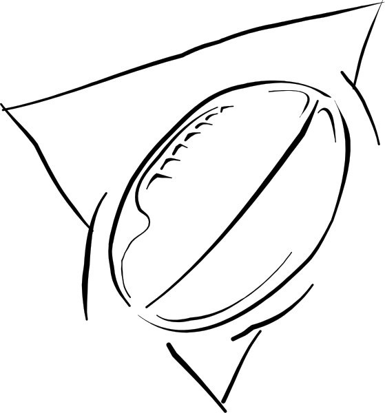 The image shows a simple black and white line drawing of two vertical lines with horizontal stripes on them against an untextured background.
