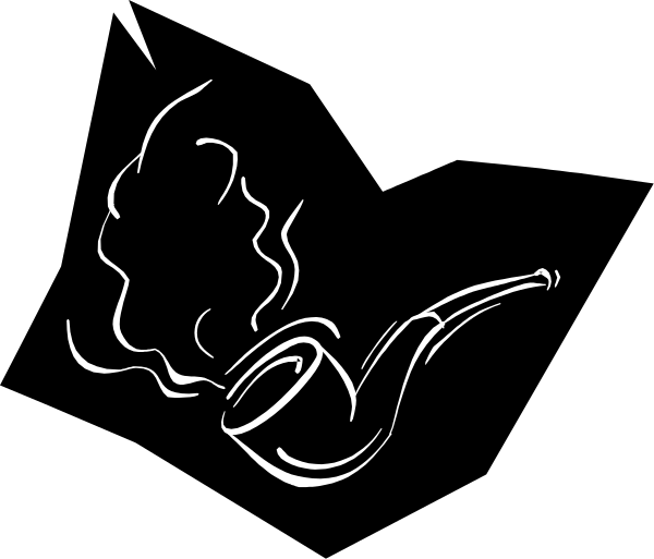 The black and white illustration shows a cartoon of an elephant with its trunk raised upwards as if it's playing music on what appears to be a keyboard instrument.
