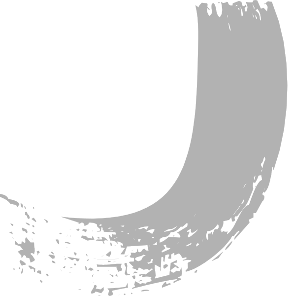 The black and white silhouette of a crescent moon with stars around it against an empty sky background.