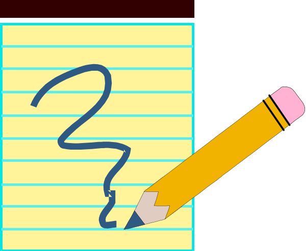 The image shows a cartoon of an open window with two pieces of paper hanging on it: one is yellow with blue writing that reads "2?" while the other has no visible content; there's also a question mark drawn in purple ink over the second piece, suggesting curiosity or confusion about its contents.