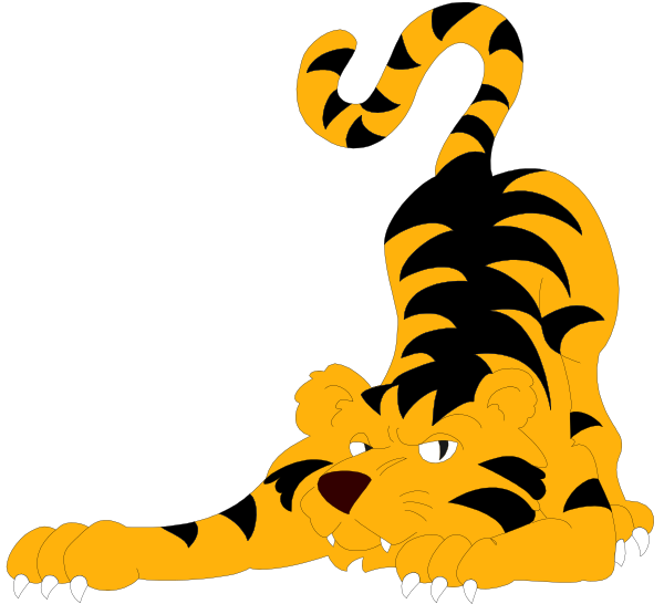 The black and white silhouette of a person sitting on top of an elephant with its trunk raised upwards.