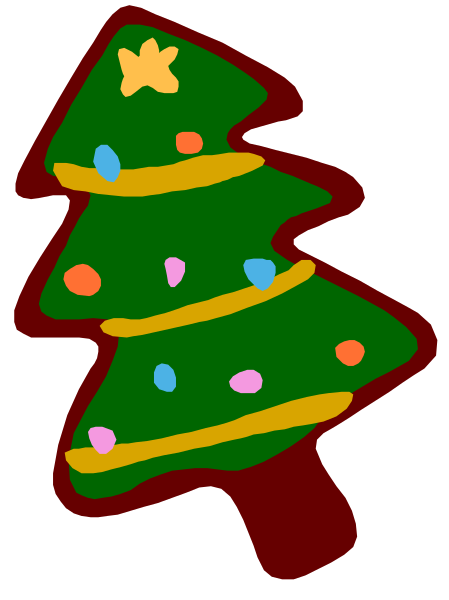 The image shows a simple line drawing of an upright tree with multiple branches extending outward from its trunk to form what appears to be leaves at their ends against a plain background.