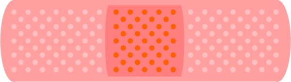 The image shows a red line with white dots on it against a gray background.