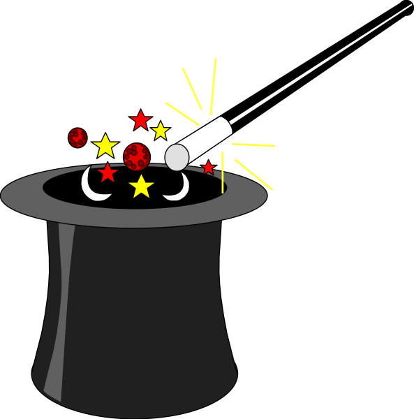 The image shows a black background with two circular elements: on top left there is an illustration of three planets orbiting around what appears to be a sun; below this celestial scene, in bottom right corner, there's another circle containing four smaller circles representing stars or other objects floating above the first.