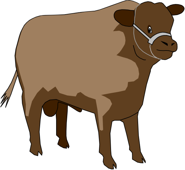 The image shows a cartoon of an animal that resembles a cow with green fur standing on two legs next to what appears to be a black silhouette figure wearing glasses and holding up its hand as if hailing, set against a dark background.