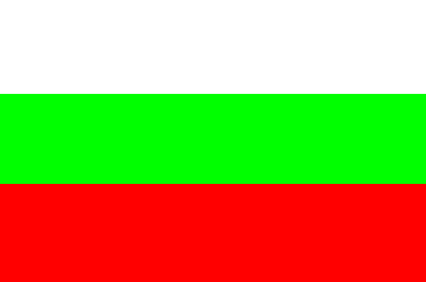 The image shows a pixelated representation of an abstract design with red stripes on either side framing what appears to be green in between.