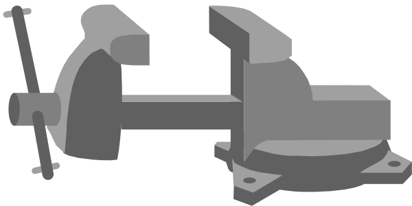 The image shows a black and white illustration of an object that appears to be some kind of mechanical device with various parts such as gears, levers, wheels, and possibly other components typically found in machinery like this. It is not possible for me to provide more specific details about the objects or their actions without additional context from you.