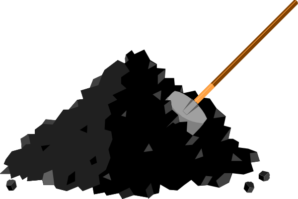 The image shows a pixelated scene with an explosion of debris from a shattered object on what appears to be a dark background; there is no text present in this clip-art depiction.